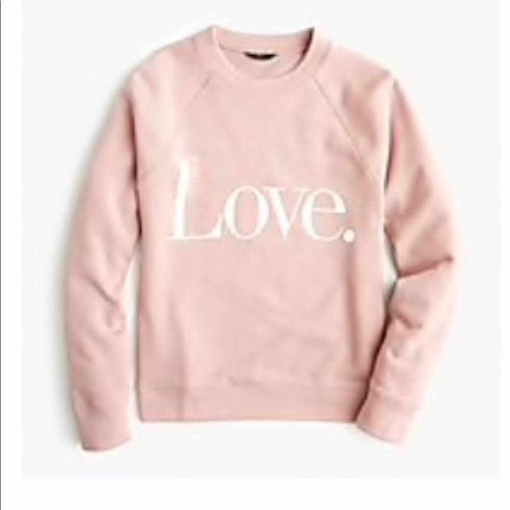 J. Crew Love Sweatshirt